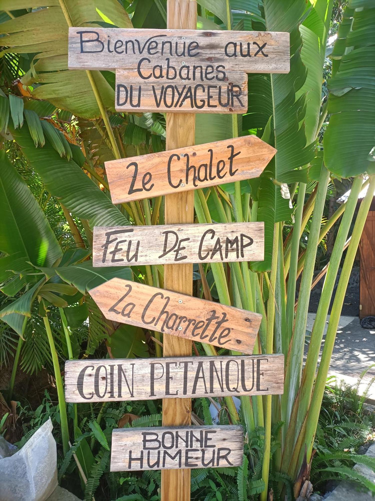 Les Cabanes Du Voyageur Sainte-Marie Eksteriør bilde